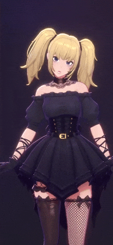 Girl 3D GIF