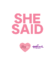 I Love You Wedding Sticker by Hallmark Channel