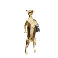 3D Drinking Sticker by Premium-Goats