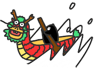 Art Coming Sticker