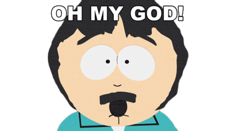 Oh My God Omg Sticker by South Park