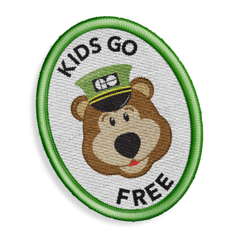Kids Bear Sticker by GO Transit