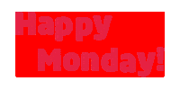Happy Monday Sticker by von Mende Marketing