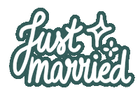 Just Married Love Sticker by Eledraws (Eleonore Bem)