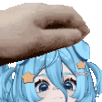 mizureimi adorable vtuber headpat mizu Sticker