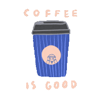 Coffee Caffeine Sticker by xHF