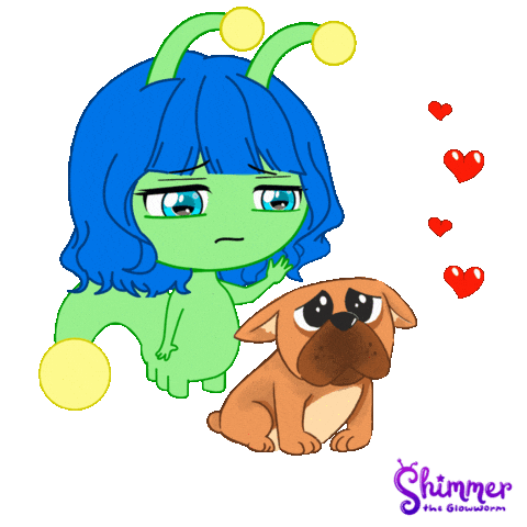 I Got You Love Sticker by ShimmertheGlowworm