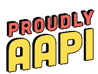 May Asian American Sticker by Lily Xiao Haselton