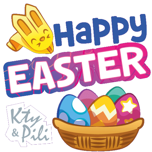Easter Pascua Sticker by Kty&Pili