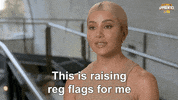 Raising Red Flags GIF by Celebrity Apprentice Australia