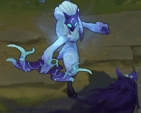 Hitsuji_Shiroi giphyupload wolf league of legends giphycreatortest GIF