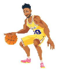Basketball Bball Sticker by Jeremy Mansford