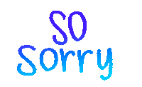 Sorry My Bad Sticker by megan lockhart