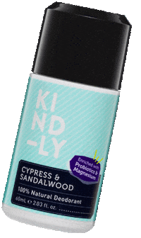 kind_ly vegan organic sweat smell Sticker