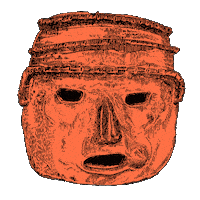 Art Mask Sticker by Wieden+Kennedy Design