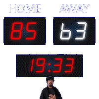 63 Away Sticker