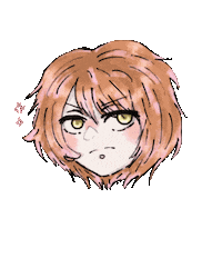 Moka Serious Face Sticker