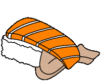 Sushi Sushirolls Sticker by Postmates