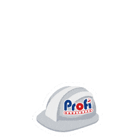 Construction Helmet Sticker by Grafik Profibaustoffe