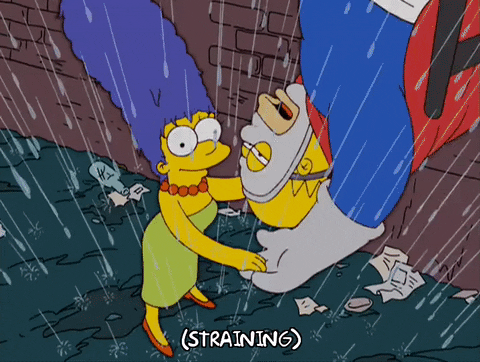 happy homer simpson GIF