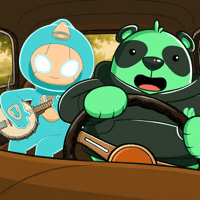 Driving Road Trip GIF by SuperVerse