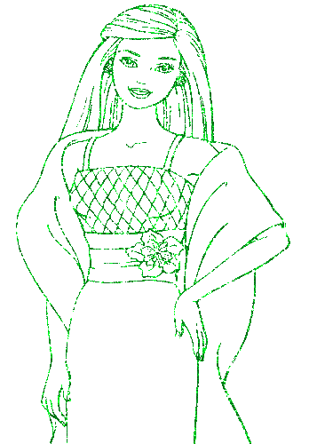 barbie STICKER