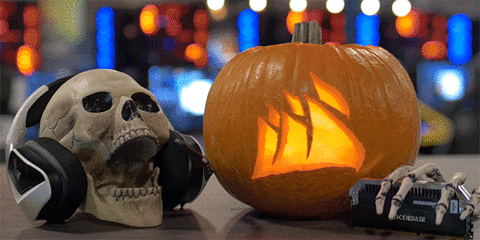 halloween pumpkin GIF by CORSAIR