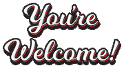 Youre Welcome Sticker by Discount Tire