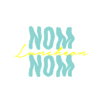 Tydkitchenandbar tyd tydblr nom nom luncheon Sticker