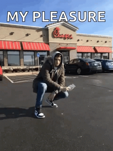My Pleasure GIF by memecandy