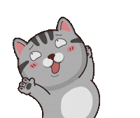 Happy Cat Sticker by VITA VITA ‧ 塔仔不正經