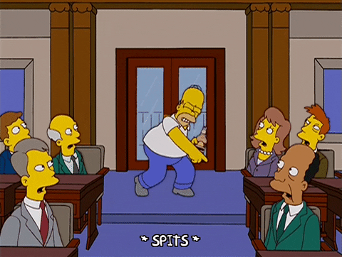 angry homer simpson GIF