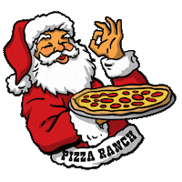 Merry Christmas Sticker by Pizza Ranch