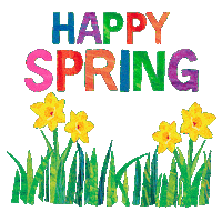 Happy Spring Sticker by PenguinKids