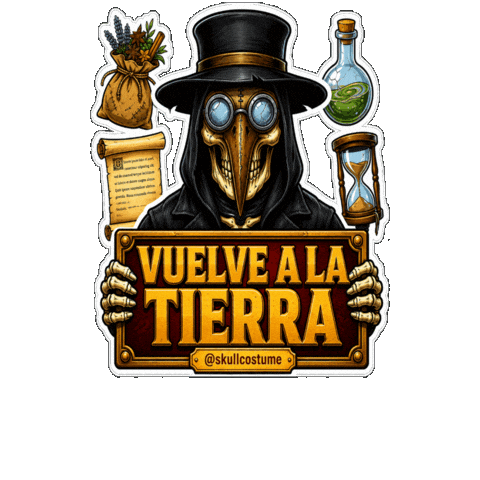 Halloween Volver Sticker