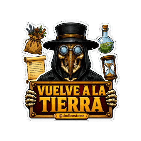 Halloween Volver Sticker