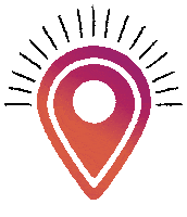 hellosocialco social media shop small focus on local Sticker