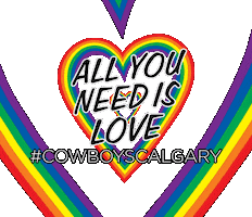 All You Need Is Love Calgary Sticker by Cowboys Music Festival