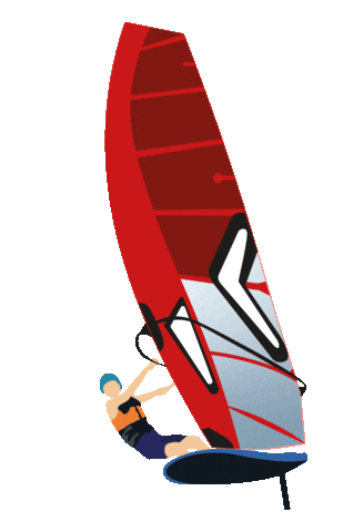 Neon Foil Sticker by hkwindsurfing