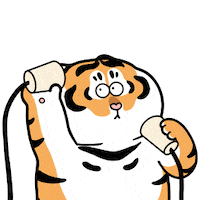 Tiger 沒問題 Sticker by Bu2ma