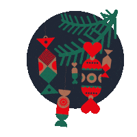 Christmas Tree Sticker by Hartinger Consulting GmbH