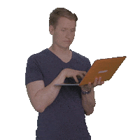 Computer Searching Sticker by KAYAK