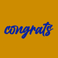 Orange Congratulations GIF by UF J-School