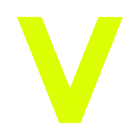 Veesini Neon V Sticker by veesini
