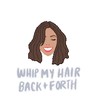 wellapro_anz fun hair style girl power Sticker