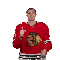 Thumbs Up Sticker by NHLBlackhawks