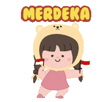 Merdeka 17Agustus Sticker