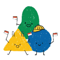 Merdeka Kemerdekaan Sticker by KinderHaven Montessori Preschool