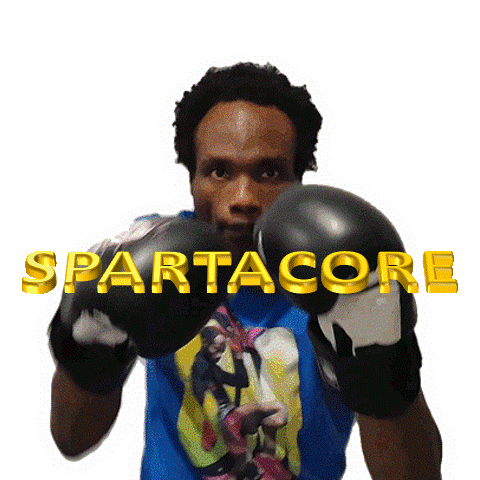 teamspartacore giphyupload fitness boxing champion Sticker