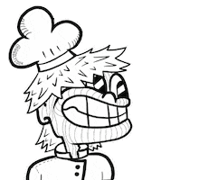 Gigglycook camera picture flash cook Sticker